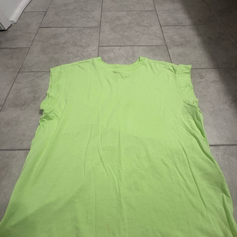 Target set of Three Sleeveless Tops - White, Green, Tan - Picture 6 of 7